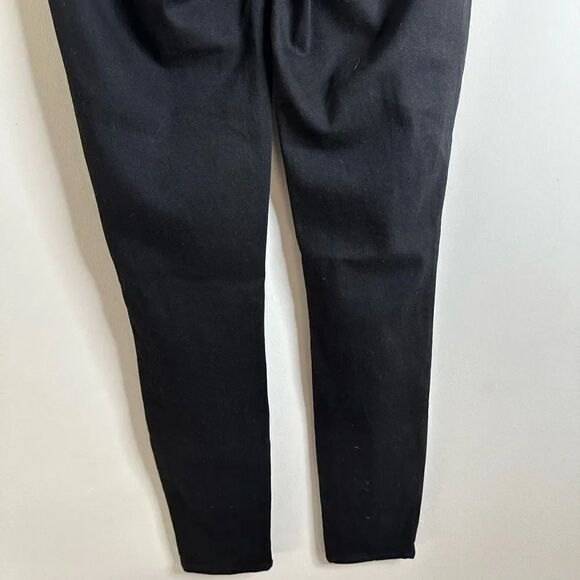 Paige   Hoxton Ultra-Skinny Ankle Jeans, Black Shadow - Picture 8 of 9